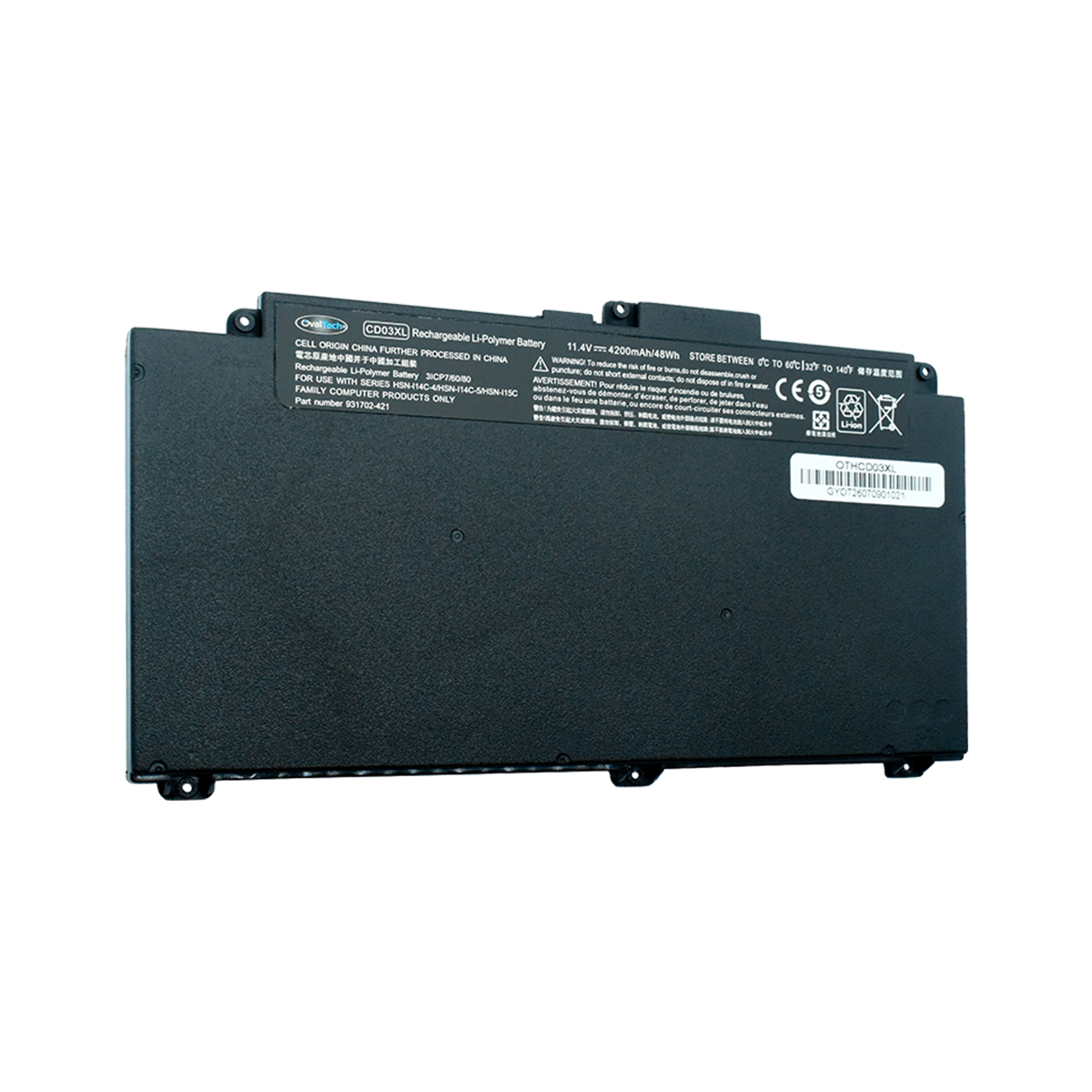 OTHCD03XL Bateria 11.4V para HP ProBook 640 645 650 G4 G5 Series CD03XL CDO3XL