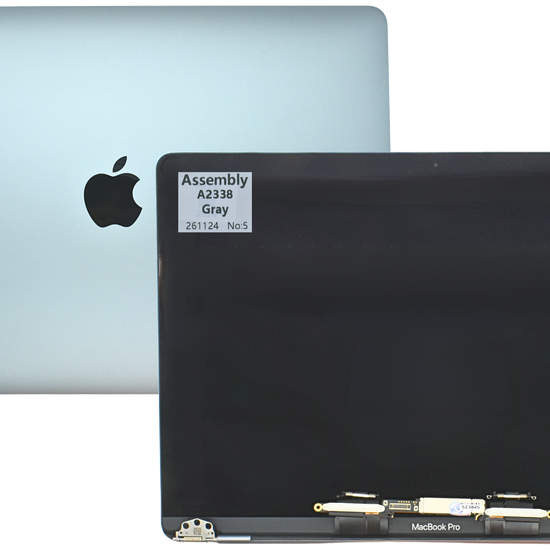 LCD-A2338 Ensamble LCD para Apple MacBook Pro 13.3inch - Late 2020 A2338 /  661-17548 (Color Gray)