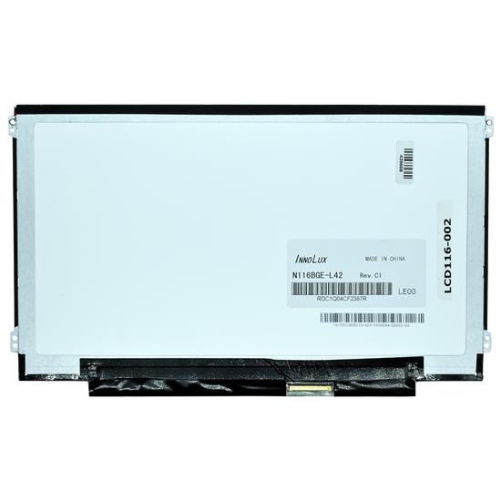 LCD116-002 Pantalla LCD 11.6 LED WXGA (1366X768) Slim Conector Derecho 40P Glossy