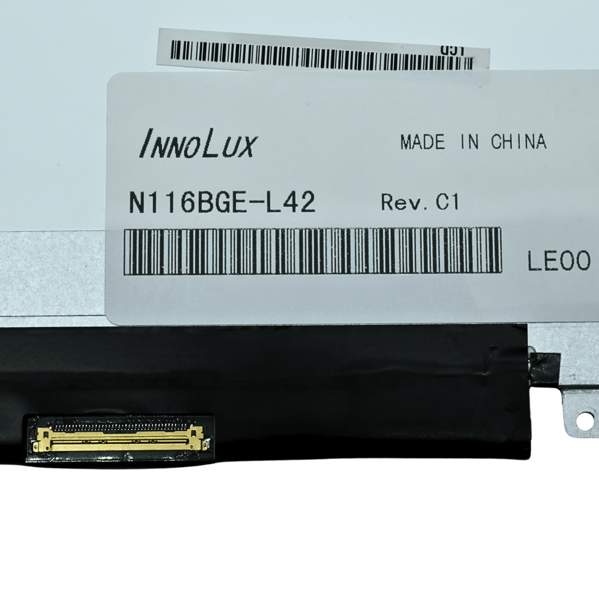 LCD116-004 Pantalla LCD 11.6 LED WXGA (1366X768) Slim Conector Derecho 40P Glossy - Tecnología AltérCo
