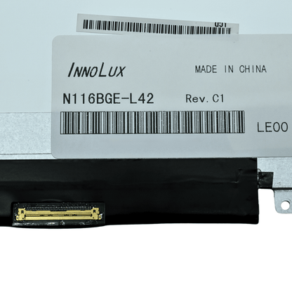 LCD116-004 Pantalla LCD 11.6 LED WXGA (1366X768) Slim Conector Derecho 40P Glossy - Tecnología AltérCo