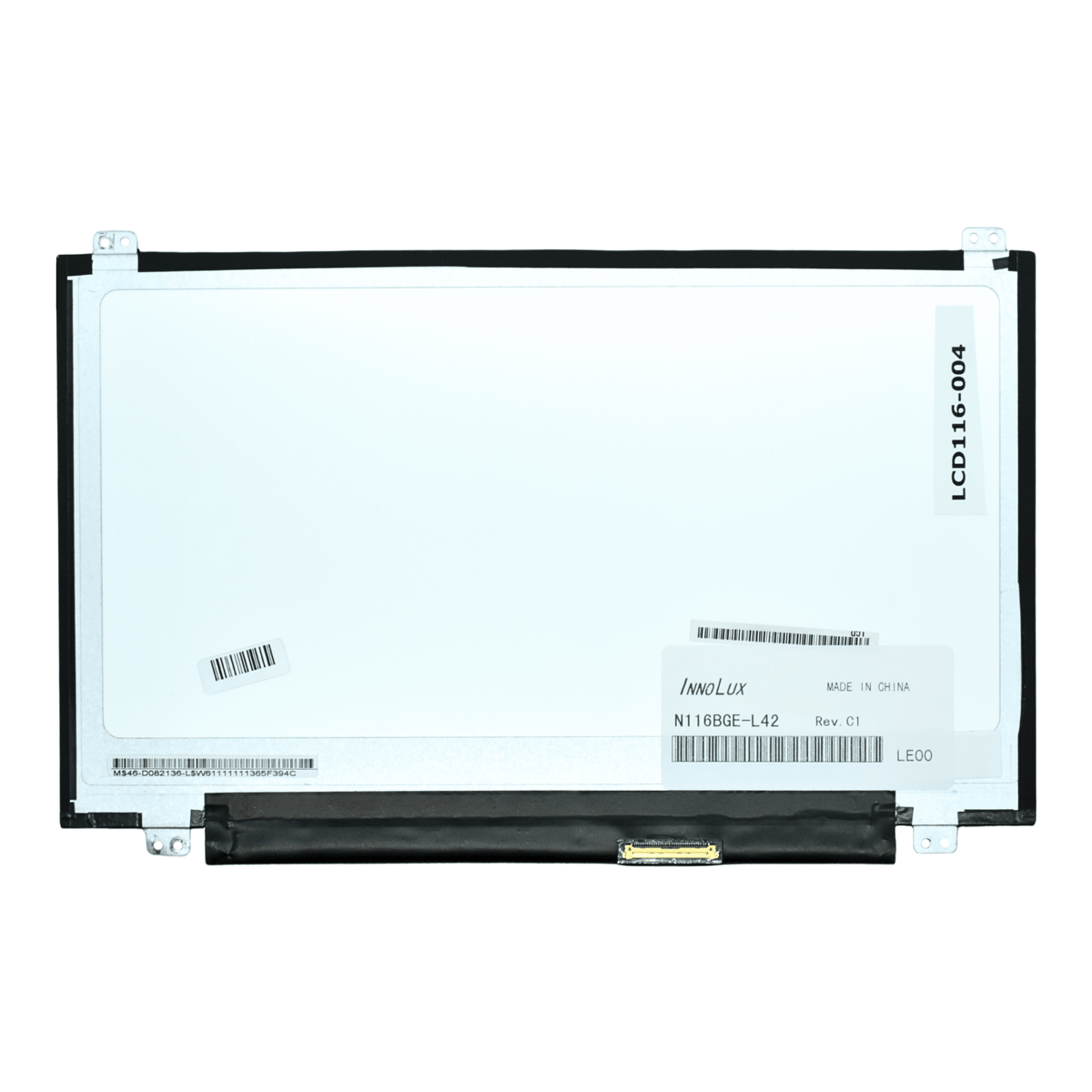 LCD116-004 Pantalla LCD 11.6 LED WXGA (1366X768) Slim Conector Derecho 40P Glossy - Tecnología AltérCo