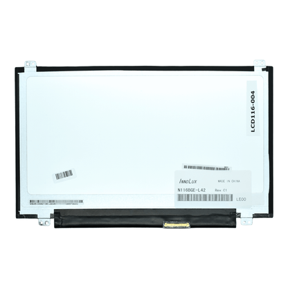LCD116-004 Pantalla LCD 11.6 LED WXGA (1366X768) Slim Conector Derecho 40P Glossy - Tecnología AltérCo