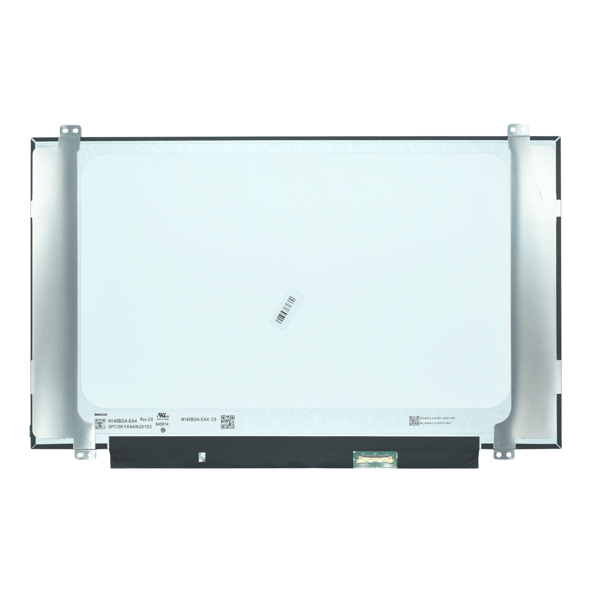 LCD140-015DB LCD 14.0 LED WXGA (1366X768) Slim Conector Inferior Derecho 30P Glossy 315mm (bezel delgado / Brackets) - Tecnología AltérCo