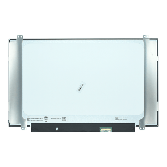 LCD140-015DB LCD 14.0 LED WXGA (1366X768) Slim Conector Inferior Derecho 30P Glossy 315mm (bezel delgado / Brackets)