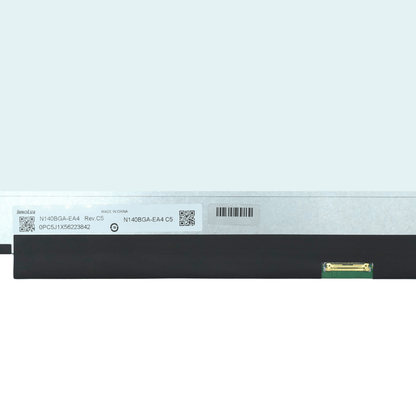 LCD140-015D Pantalla LCD 14.0 LED WXGA (1366X768) Slim Conector Inferior Derecho 30P Glossy 315mm (bezel delgado) - Tecnología AltérCo