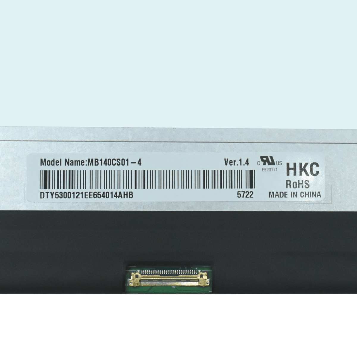 LCD140-019 Pantalla LCD 14.0 LED FHD (1920x1080) EDP IPS Slim Conector Inferior Derecho 30P *SIN BRACKETS / BEZEL DELGADO - Tecnología AltérCo