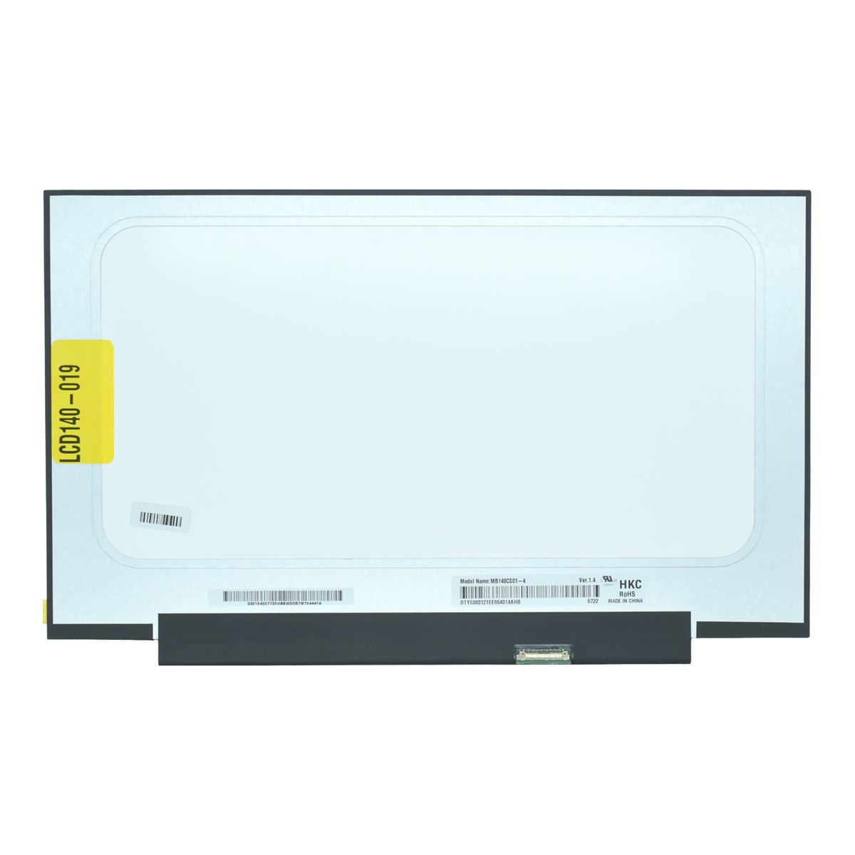 LCD140-019 Pantalla LCD 14.0 LED FHD (1920x1080) EDP IPS Slim Conector Inferior Derecho 30P *SIN BRACKETS / BEZEL DELGADO - Tecnología AltérCo