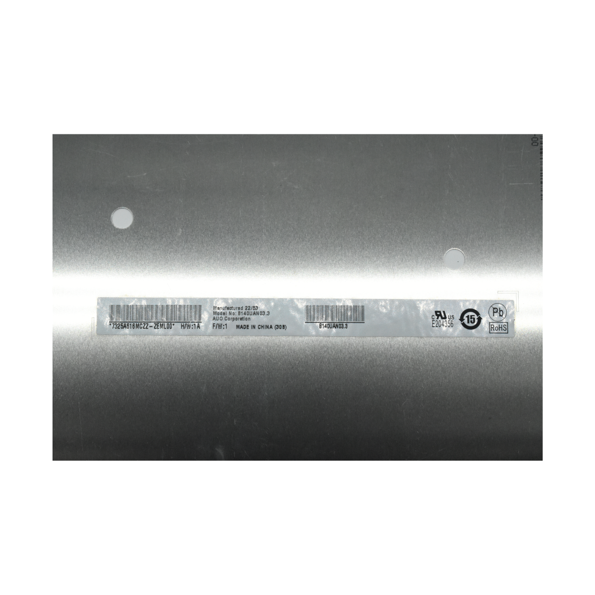 LCD140-021 Pantalla LCD 14.0 FHD+ (1920x1200) Conector Inferior Derecho 30P IPS / EDP