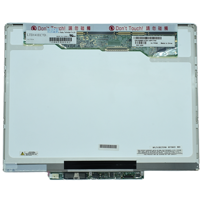 LCD141-007 Pantalla LCD 14.1 CCFL 1-Bulb 2P XGA(1024X768) S/Inverter Conector Derecho 30P Glossy *HAE