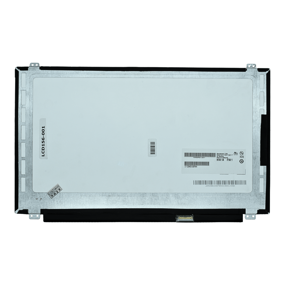 LCD156-001 Pantalla LCD 15.6 LED WUXGA (1920x1080) Slim Conector Derecho 30P (NO IPS) - Tecnología AltérCo