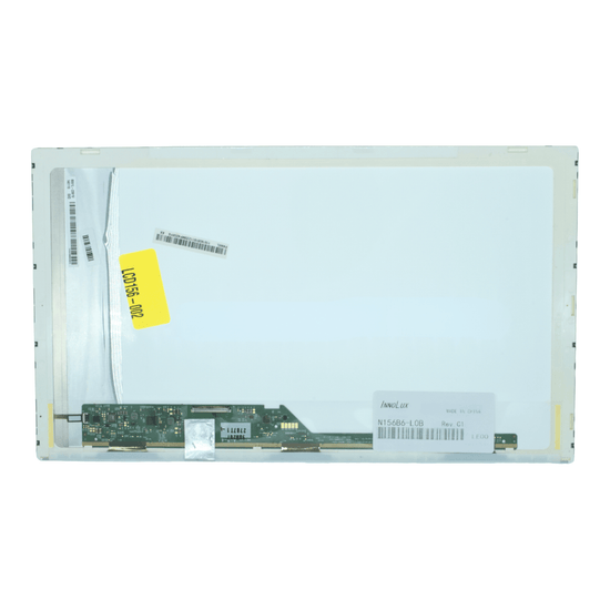 LCD156-002 Pantalla LCD 15.6 LED WXGA HD(1366X768) Normal Conector Izquierdo 40P Glossy