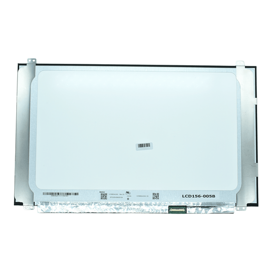 LCD156-005B LCD 15.6 LED HD (1366x768) Conector Derecho 30P / 35 CMS (Brackets) ASUS
