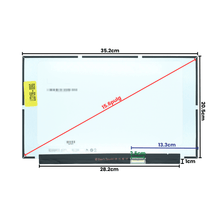 LCD156-009G Pantalla LCD 15.6 LED FHD (1920x1080) IPS Conector Derecho 40P On-Cell Touch Conector GRANDE 28cms - Tecnología AltérCo
