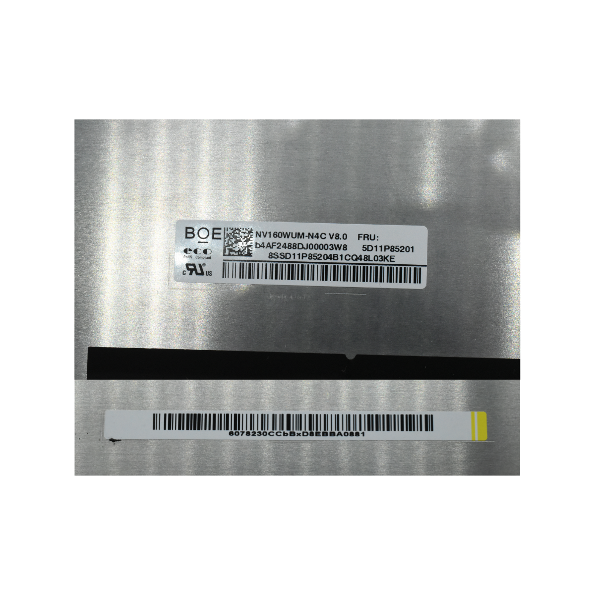 LCD160-007 Pantalla LCD 16.0 FHD+ (1920x1200) Conector Derecho 30P 19mm IPS 60Hz