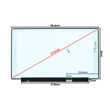 LCD161-002 Pantalla LCD 16.1 FHD (1920x1080) 60Hz HD Slim Conector Derecho 30P GLOSSY - Tecnología AltérCo