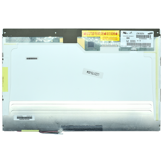 LCD170-004 Pantalla LCD 17.0 CCFL 2-Bulbs  WXGA+(1440X900) S/inverter Conector Derecho 30P Glossy *HAE