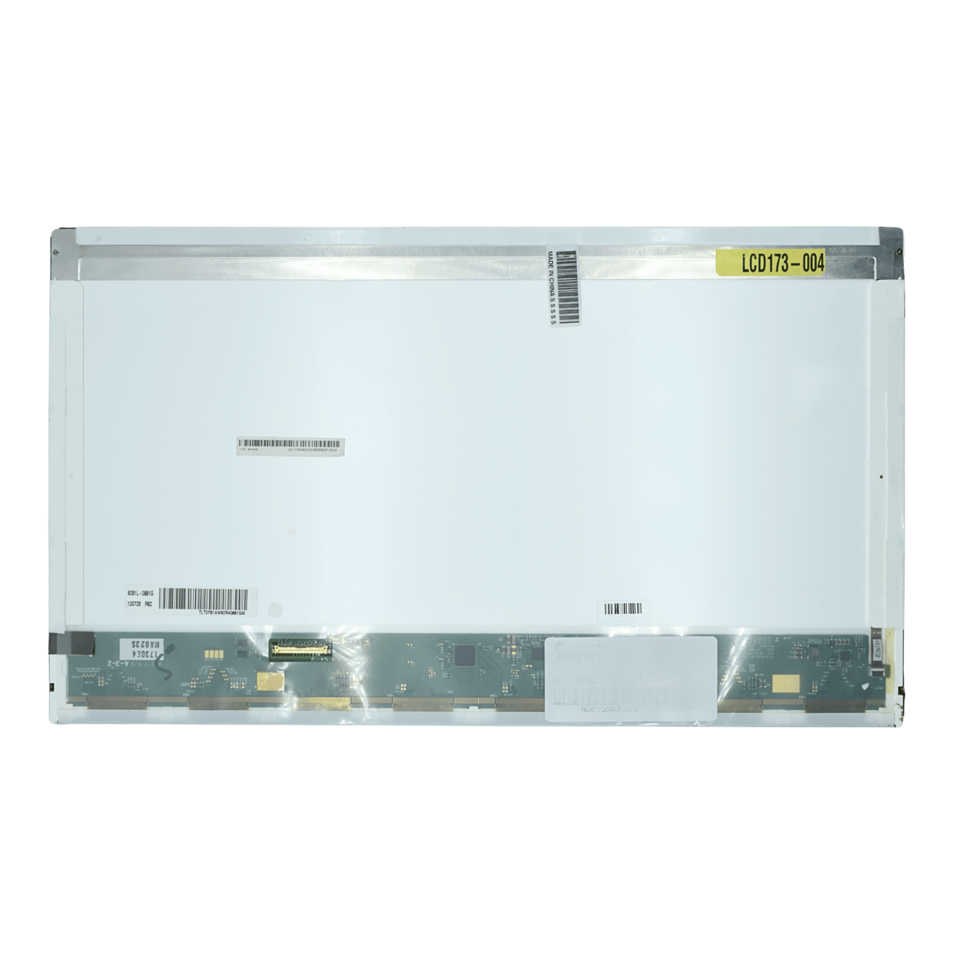 LCD173-004 Pantalla LCD 17.3 LED WXGA++ (1600x900) HD Normal Conector Izquierdo 40P Glossy - Tecnología AltérCo
