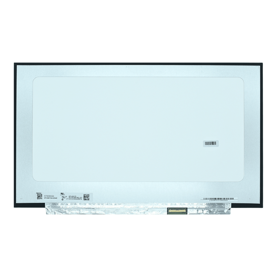 LCD173-005 Pantalla LCD 17.3 FHD (1920x1080) Normal Conector derecho 40P Glossy IPS 144Hz