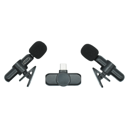 MIC-AND MicrÇ?Ǭfono Inal€ðmbrico Tipo C Android Negro