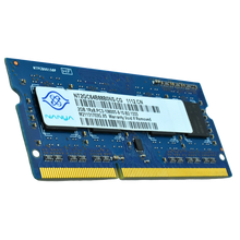 MSO13332GB 2048MB DDR3 PC3-10600 204p 1333MHz SODIMM