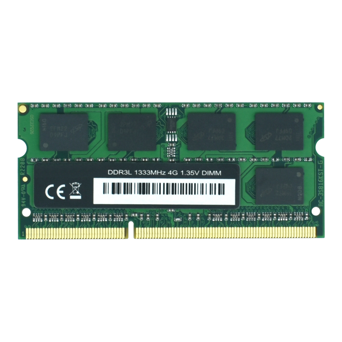 MSO13334GB 4096MB DDR3 PC3-10600 204p 1333MHz SODIMM - Tecnología AltérCo