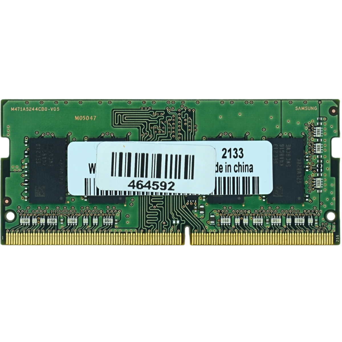 MSO21334GB 4GB DDR4 PC4-17000 260p 2133hz SODIMM 1.2V - Generica - Tecnología AltérCo