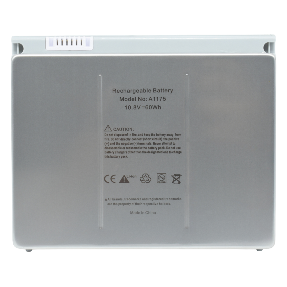 OTA1175 Bateria color plata 9 celdas para Apple MacBook pro 15" de 10.8V 5800Mah marca Ovaltech - Tecnología AltérCo