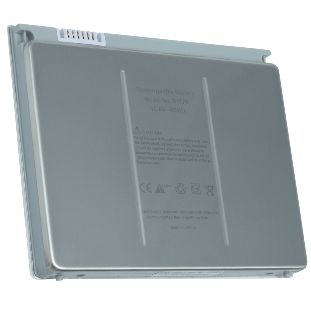 OTA1175 Bateria color plata 9 celdas para Apple MacBook pro 15" de 10.8V 5800Mah marca Ovaltech - Tecnología AltérCo