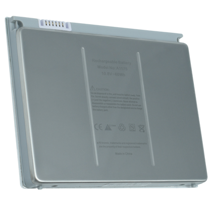 OTA1175 Bateria color plata 9 celdas para Apple MacBook pro 15" de 10.8V 5800Mah marca Ovaltech - Tecnología AltérCo