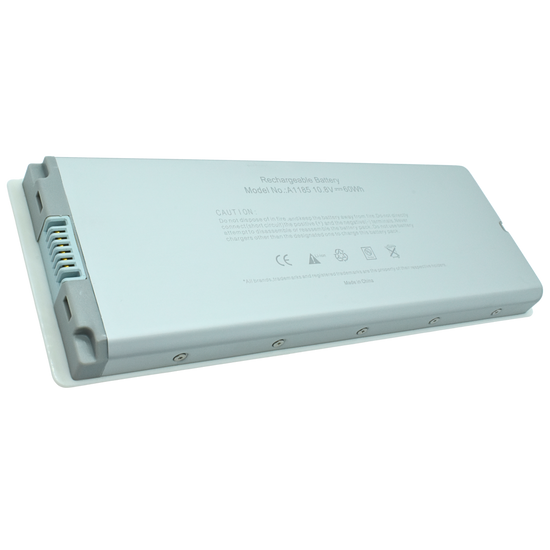 OTA1185-A Bateria color blanco 6 celdas para Apple Macbook 13" de 10.8V 5200Mah marca Ovaltech - Tecnología AltérCo