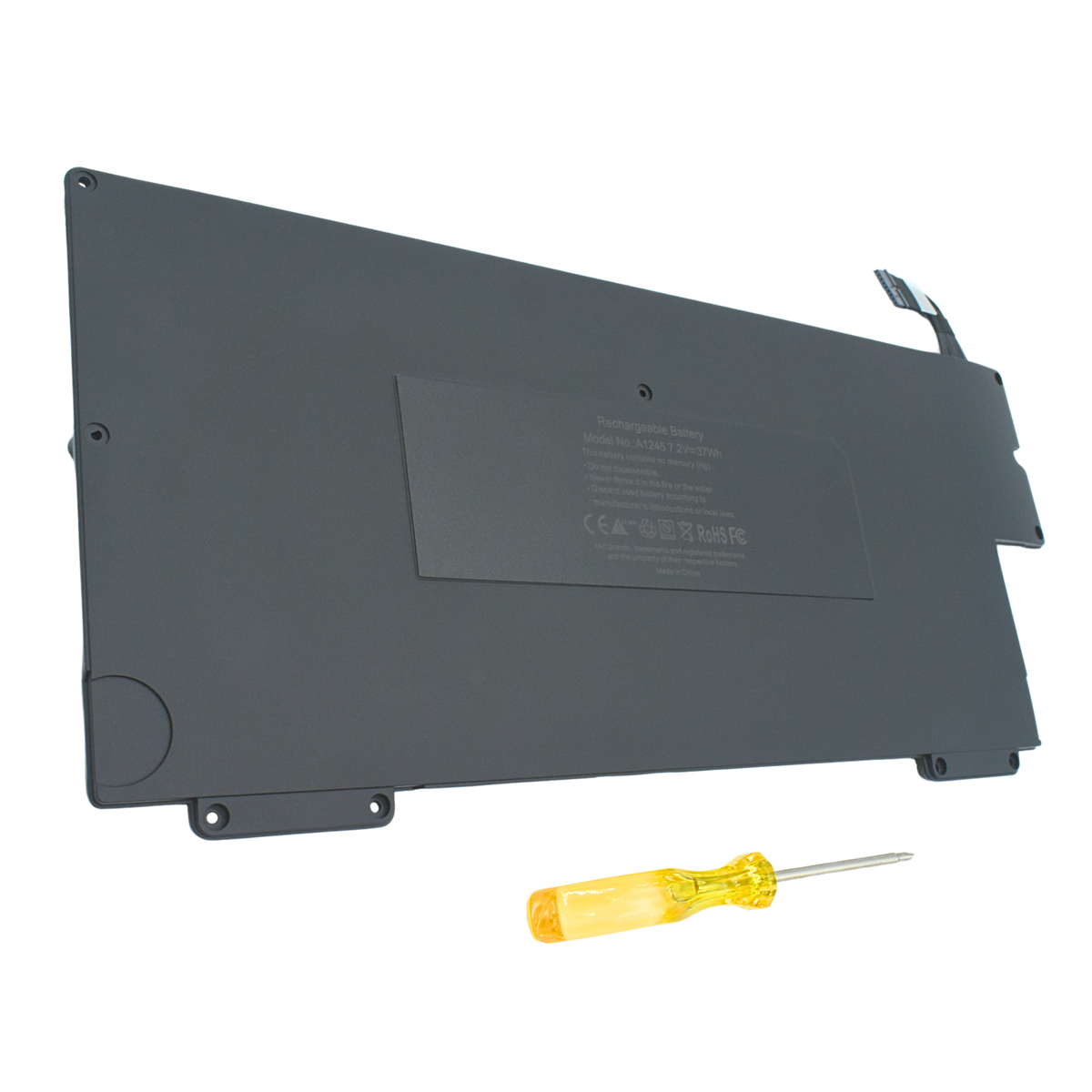 OTA1245 Bateria color negro 6 celdas para Apple MacBook Air 13" de 7.3V 6600Mah marca Ovaltech - Tecnología AltérCo