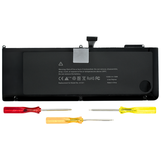 OTA1321 Bateria color negro 6 celdas para Apple MacBook pro 15" (2009) 10.8V 5200mah marca Ovaltech - Tecnología AltérCo