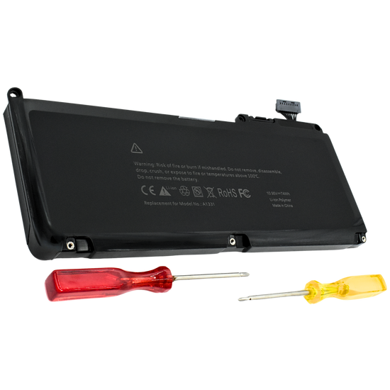 OTA1331 Bateria color negro 6 celdas para Apple MacBook pro 13" de 10.95V  6000mAh marca Ovaltech - Tecnología AltérCo