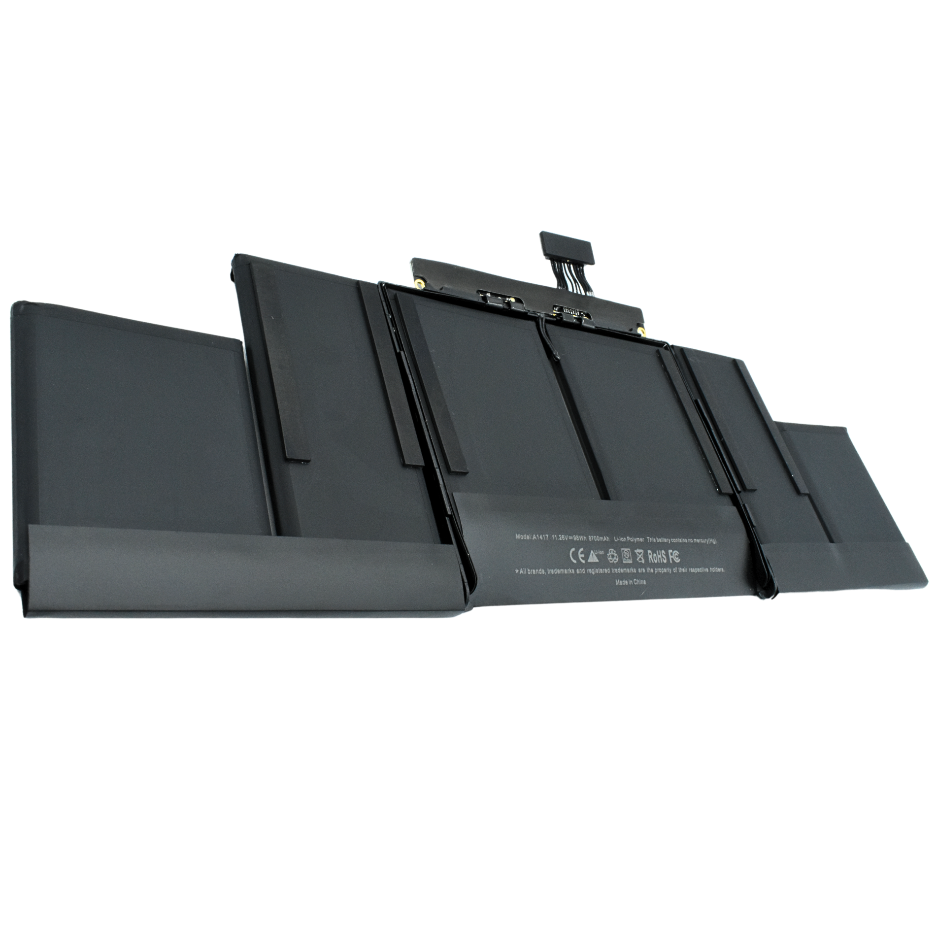 OTA1417 Bateria color negro 6 celdas para Apple MacBook Pro 15" 2012 2013 Retina 10.95V 7800mah marca Ovaltech - Tecnología AltérCo