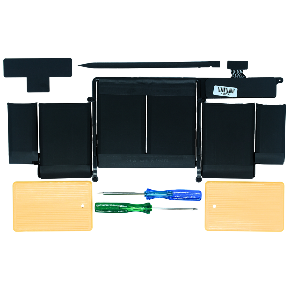 OTA1493 Bateria color negro 6 celdas para Apple  MacBook Pro 13" Late 2013 Retina 11.34V 6330mah marca Ovaltech - Tecnología AltérCo