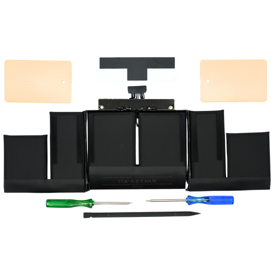 OTA1494 Bateria color negro 6 celdas para Apple Macbook Pro Retina 15'' (Late 2013) 11.26V 7800mah marca Ovaltech - Tecnología AltérCo