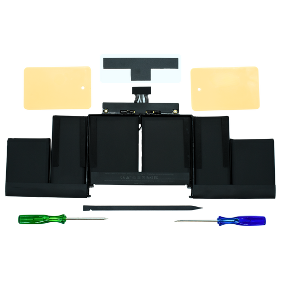 OTA1618 Bateria color negro 11.26V / 98WH para Apple Macbook Pro Retina 15'' (Late 2013 - Mid 2015) marca Ovaltech