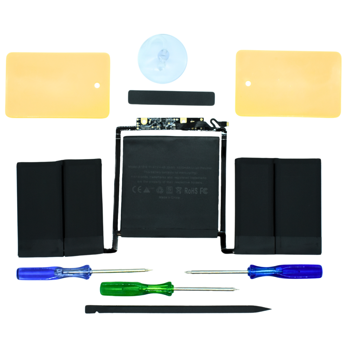 OTA1819 Bateria color negro 11.41v / 49.29wh para Apple MacBook Pro 13 Thunderbolt Ports (Late 2016 - Mid 2017) Marca Ovaltech - Tecnología AltérCo
