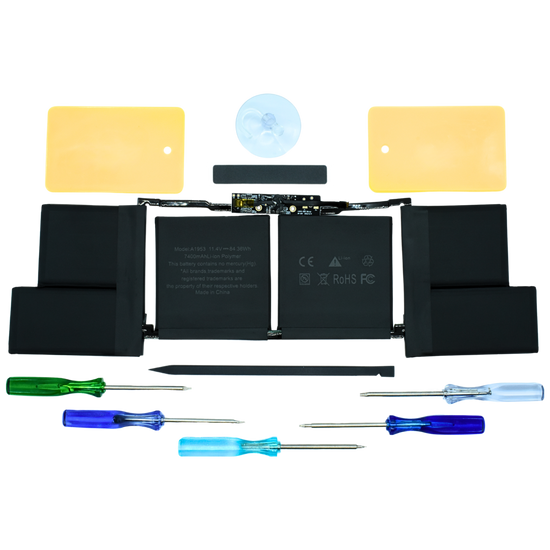 OTA1953 Bateria color negro 11.4v / 84.36wh para Apple MacBook Pro 15" Mid 2018 2019 marca Ovaltech