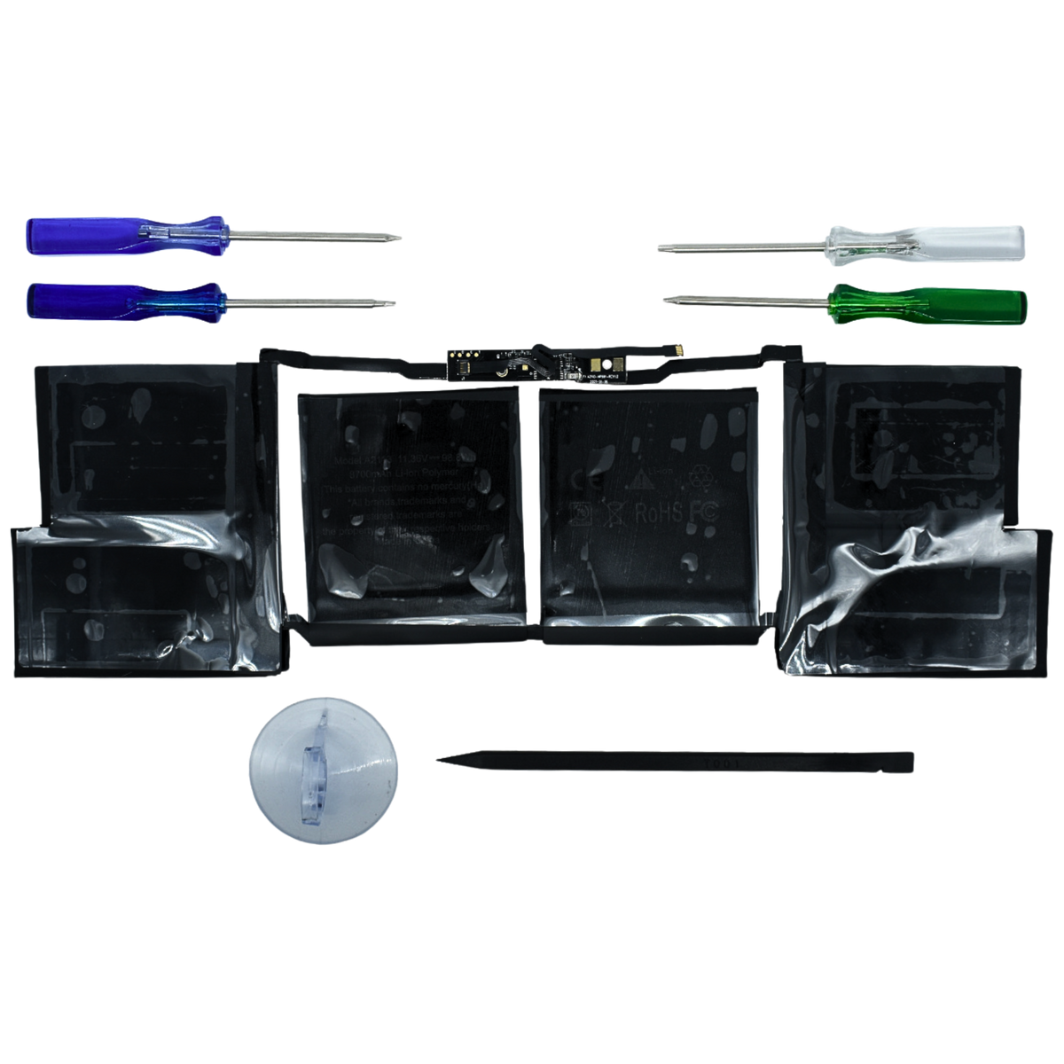 OTA2113 Bateria color negro 11.36 / 98.8wh para Apple MacBook Pro Retina 16" (2019 2020) marca Ovaltech - Tecnología AltérCo