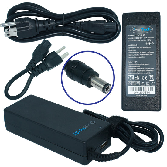 OTAC-E58 Adaptador para Computadora Portatil 15V/6AH Marca OvalTech - Tecnología AltérCo