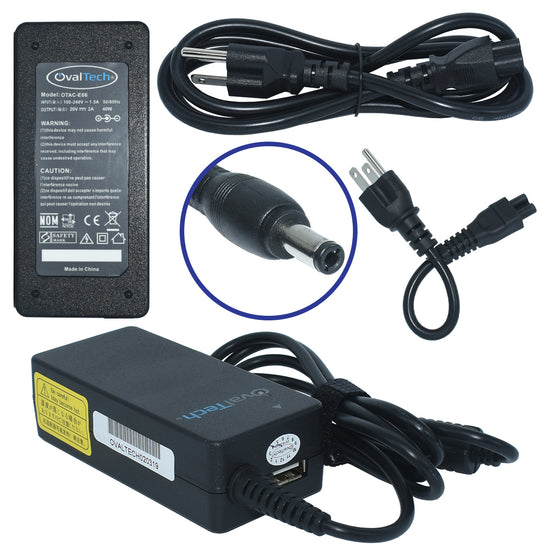 OTAC-E66 Adaptador para Computadora NETBOOK 20V/2AH C/Blister + USB Marca OvalTech - Tecnología AltérCo