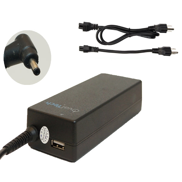 OTAC-E79 Adaptador para Computadora Portatil 65W 19V-3.42A (3.0*1.1) Marca OvalTech