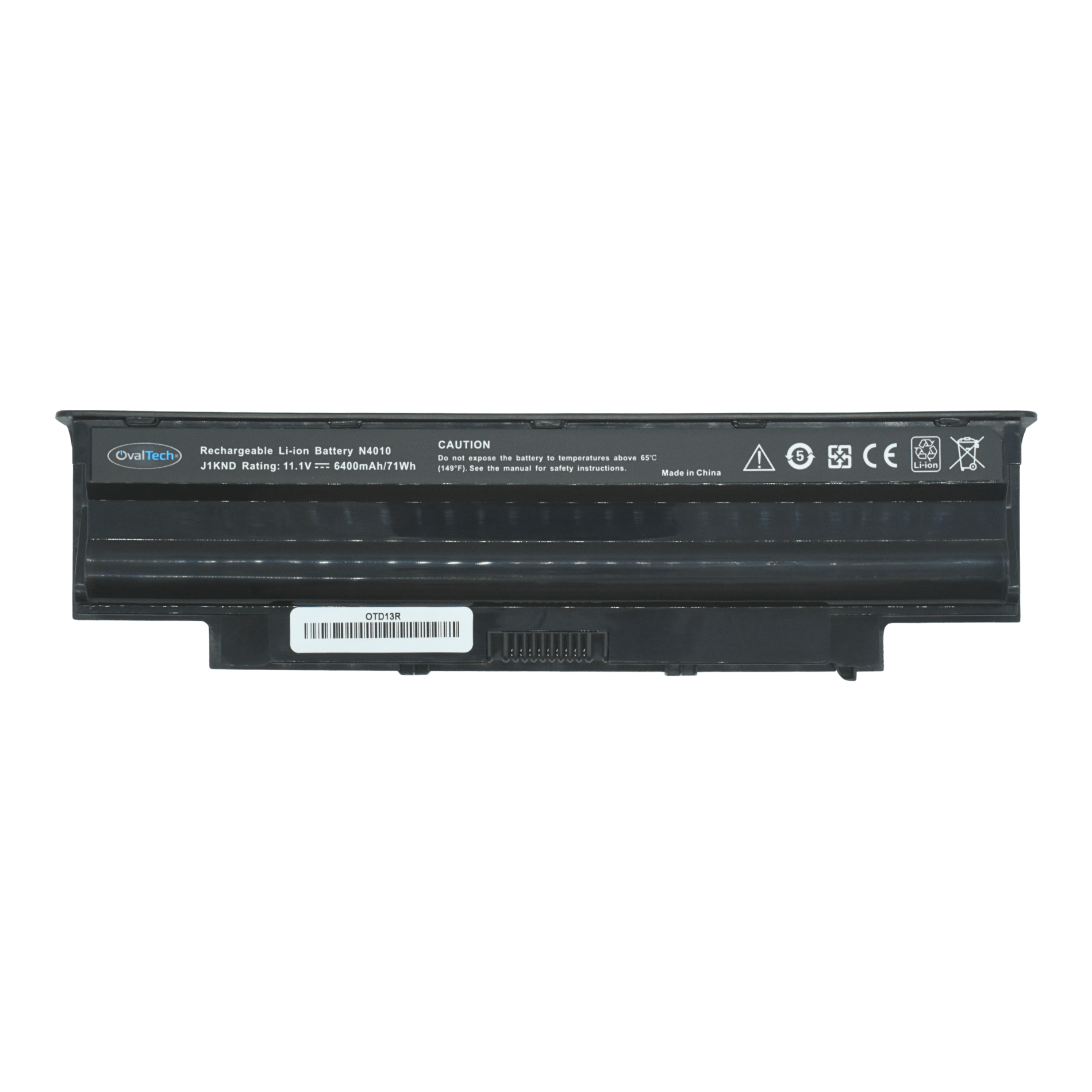 OTD13R Bateria 11.1V 6400mAh color negro para Dell Inspiron M50, 14R, 13R marca Ovaltech - Tecnología AltérCo