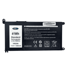 OTD1VX1H Bateria 11.4V para Dell Inspiron 7586 3583 3493 5482 5485 5481 5593 5491 5591 3310 5594 5585 3582 3584 3593 5493 548 Marca Ovaltech