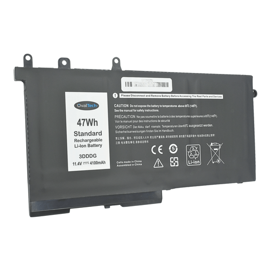 OTD5280 Bateria 3 Celdas para DELL Latitude 5280 5480 5580 , 3DDDG en color Negro marca Ovaltech