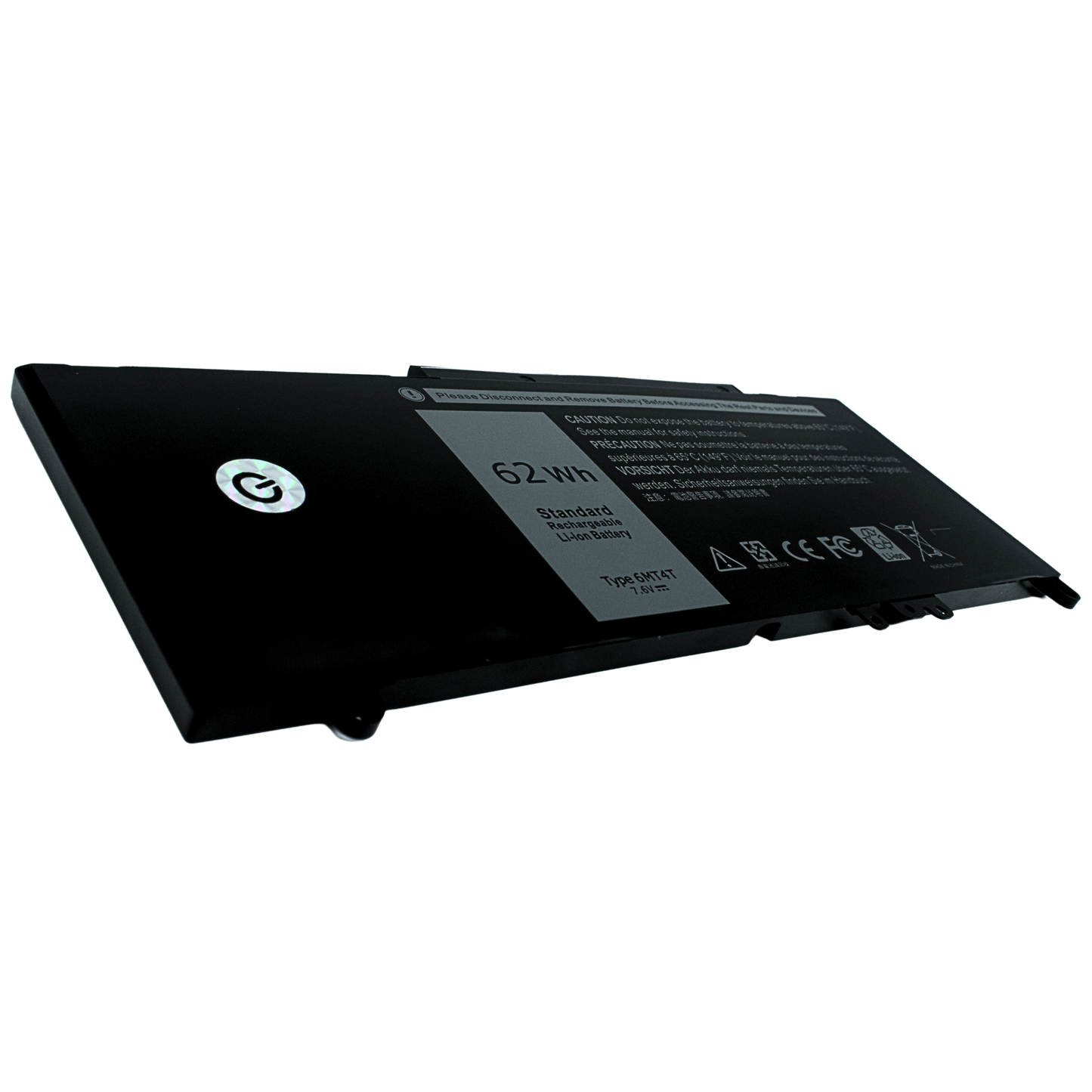 OTD6MT4T Bateria Interna 7.6V (7000mAh/62Wh) PARA Dell Latitude E5470/ E5570  079VRK TXF9M 0TXF9M 6MT4T Marca Ovaltech