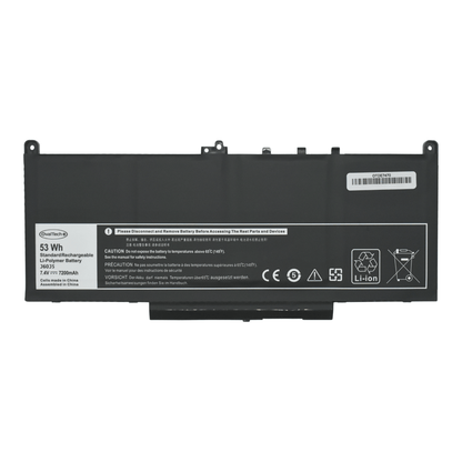 OTDE7470 Batería 4 Celdas para DELL LATITUDE E7270 E7470 , J60J5 en color Negro marca OvalTech - Tecnología AltérCo