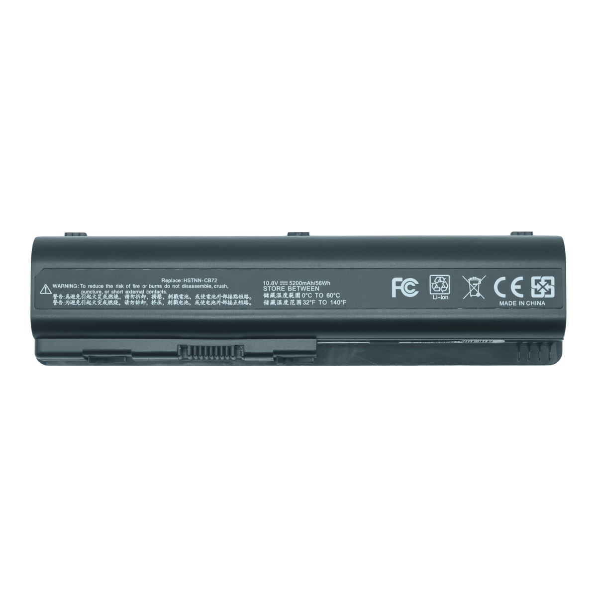 OTH0015 Batería color negro 6 celdas para HP G50-100, G60-100 de 10.8V 4400Mah marca OvalTech - Tecnología AltérCo